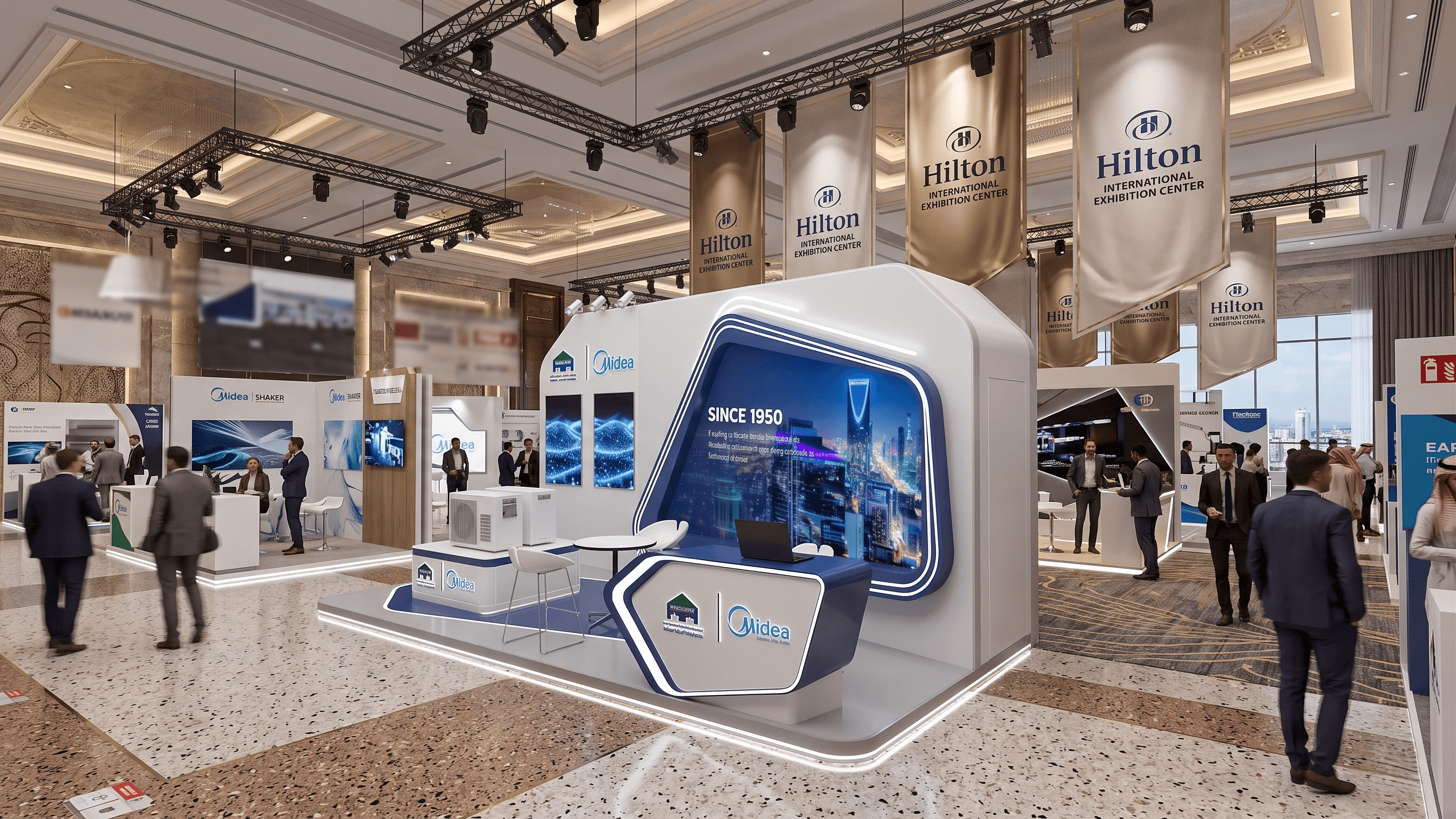 HH Shaker Booth